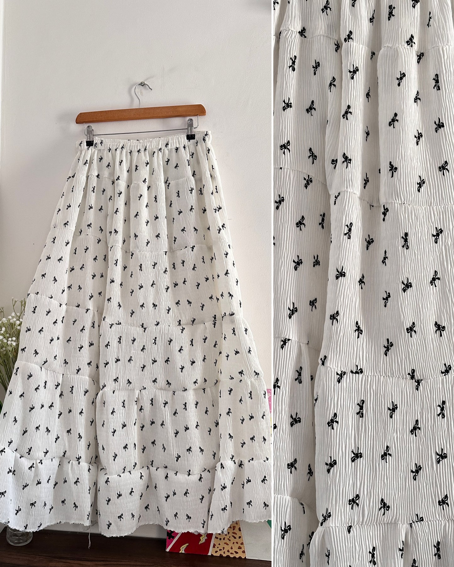 Black Bow Skirt