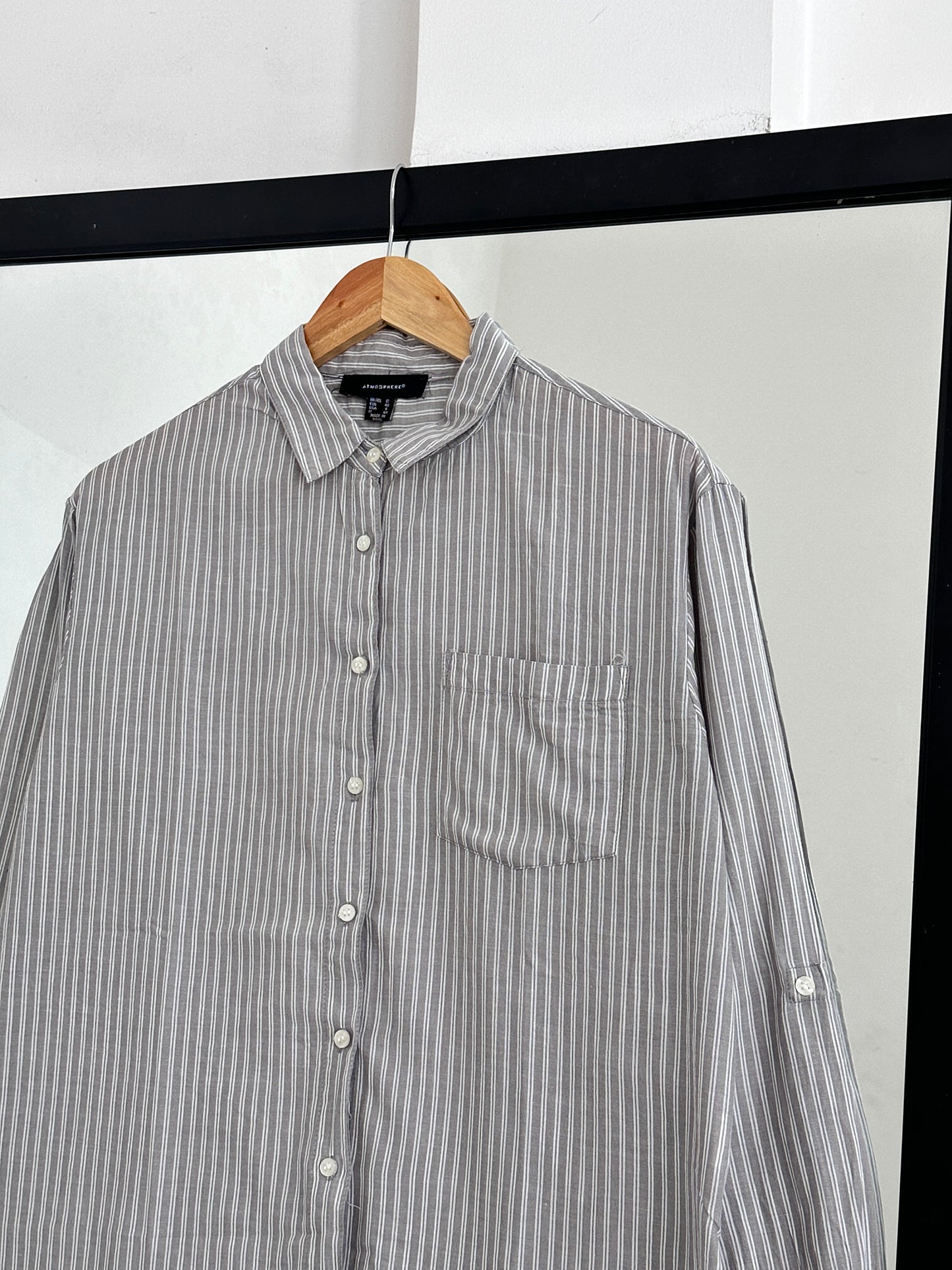 Grey Stripe Shirt
