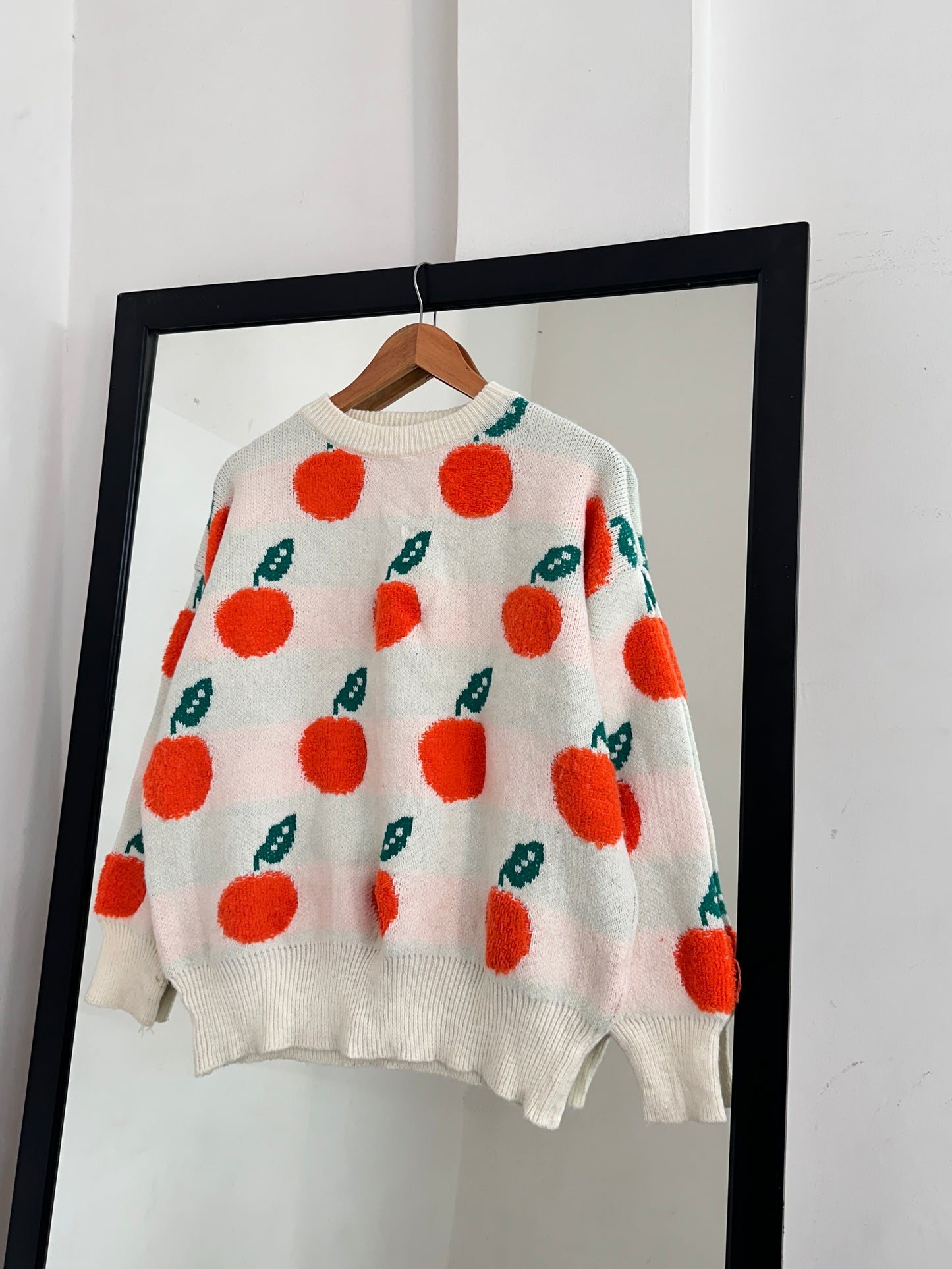 Orange Knit