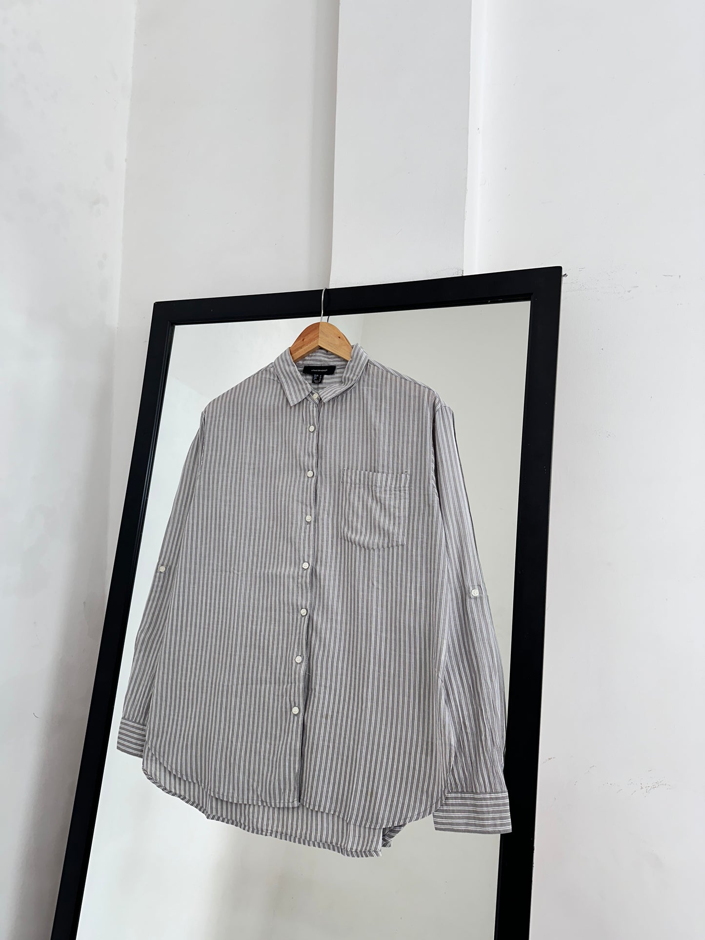 Grey Stripe Shirt