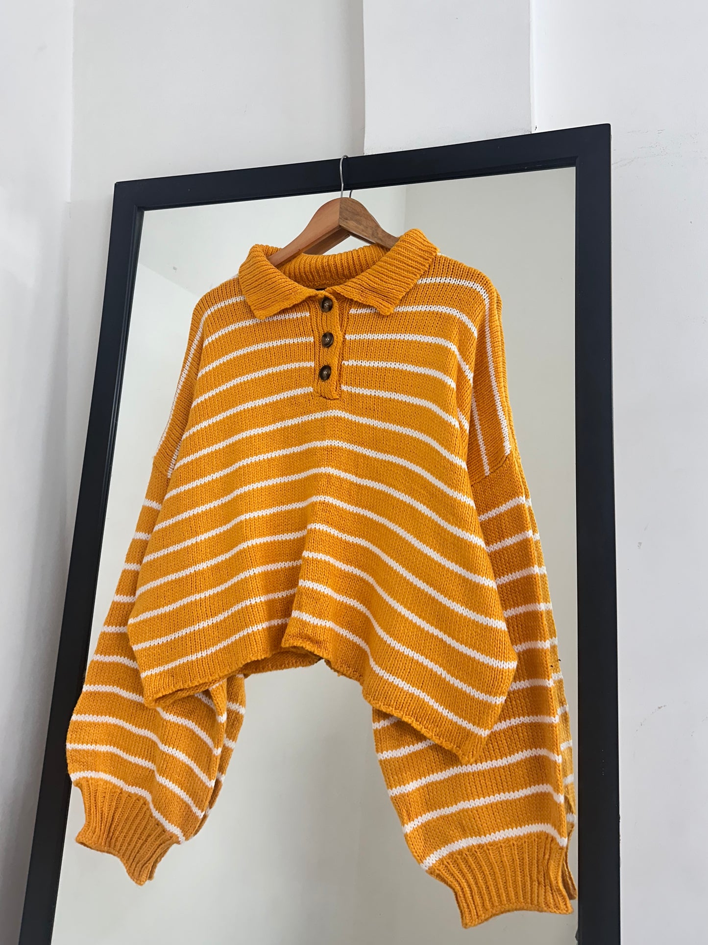 Yellow Stripe Collar