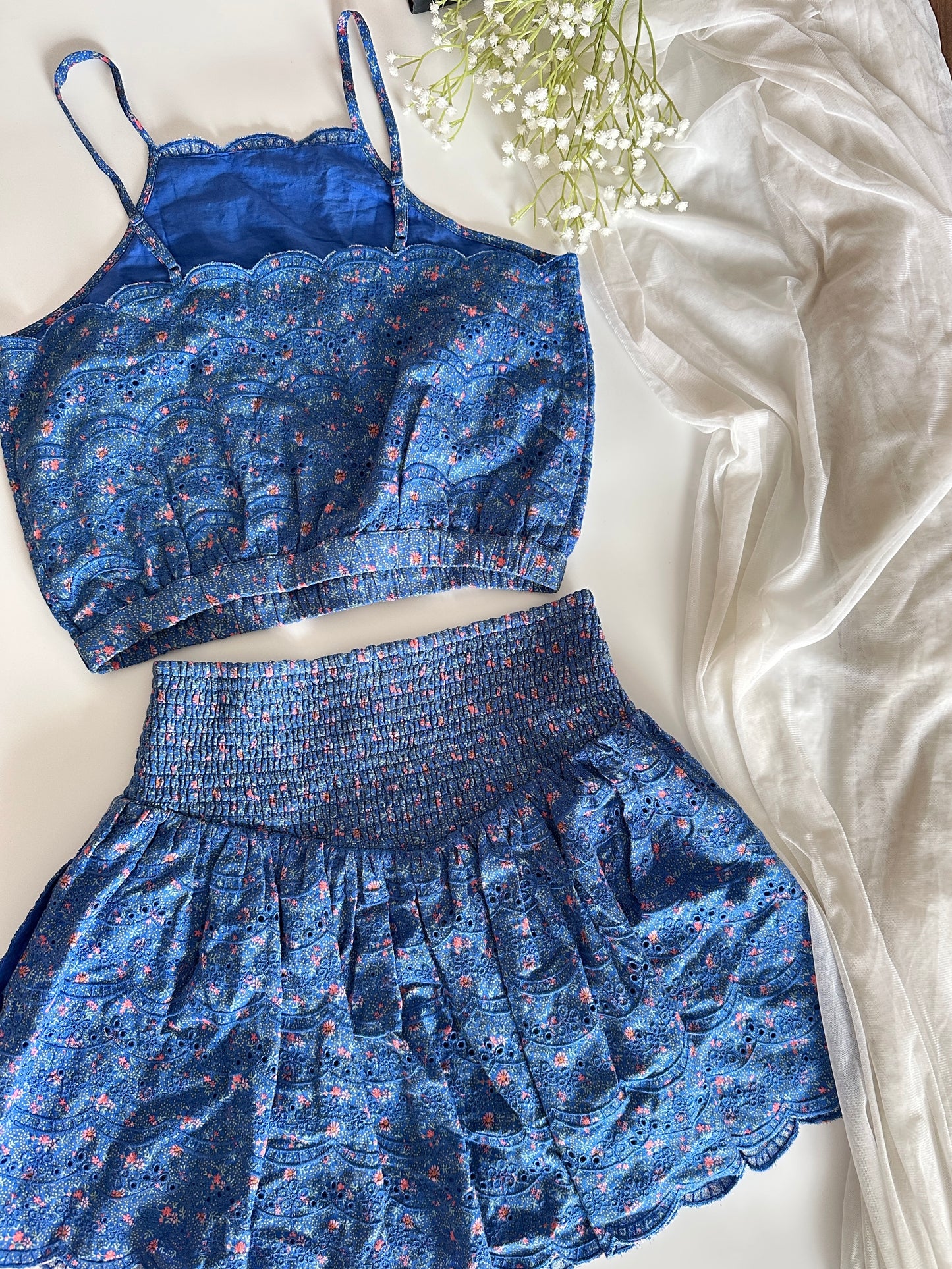 Blue co ord set