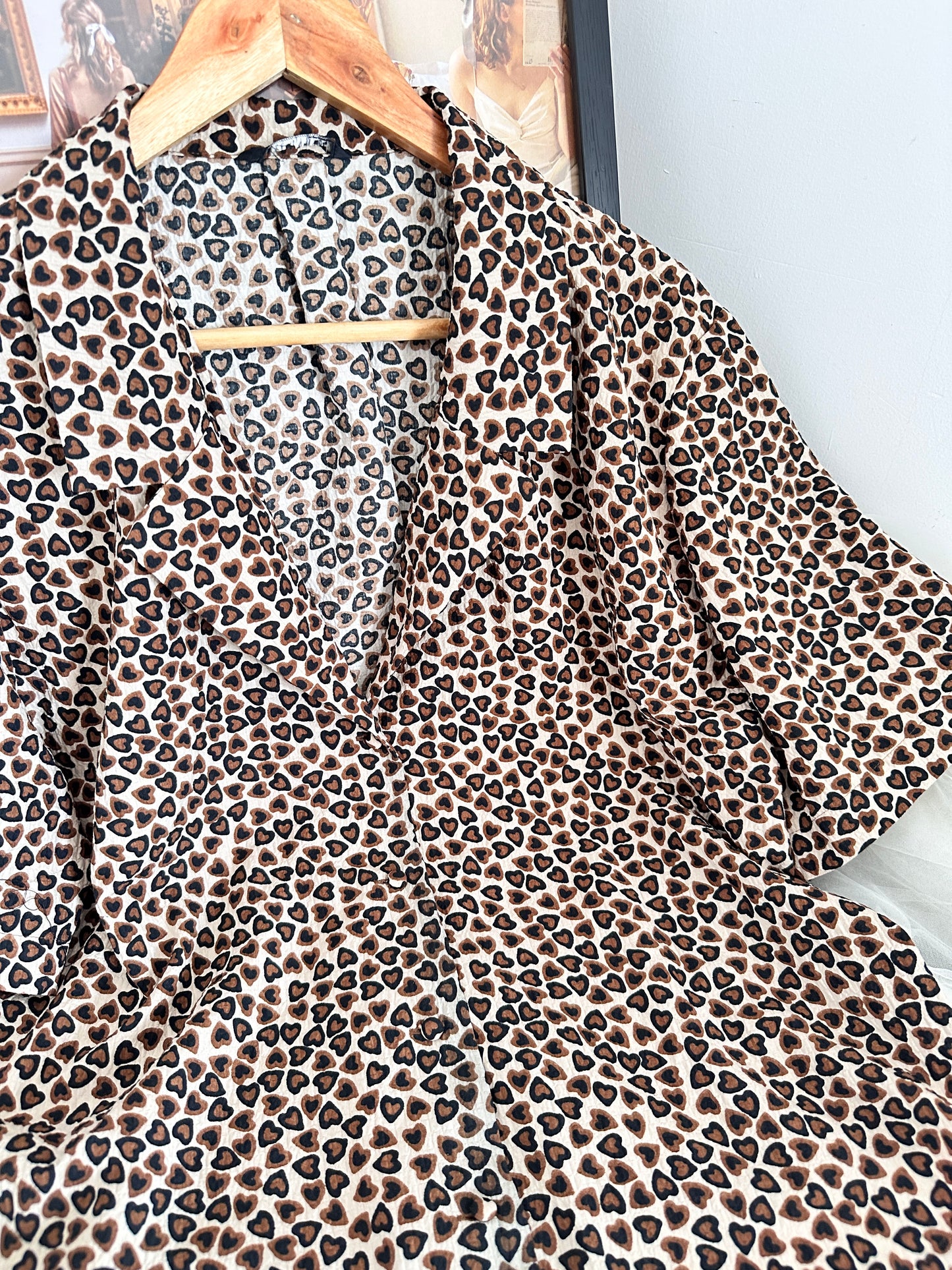 Heart Brown Shirt