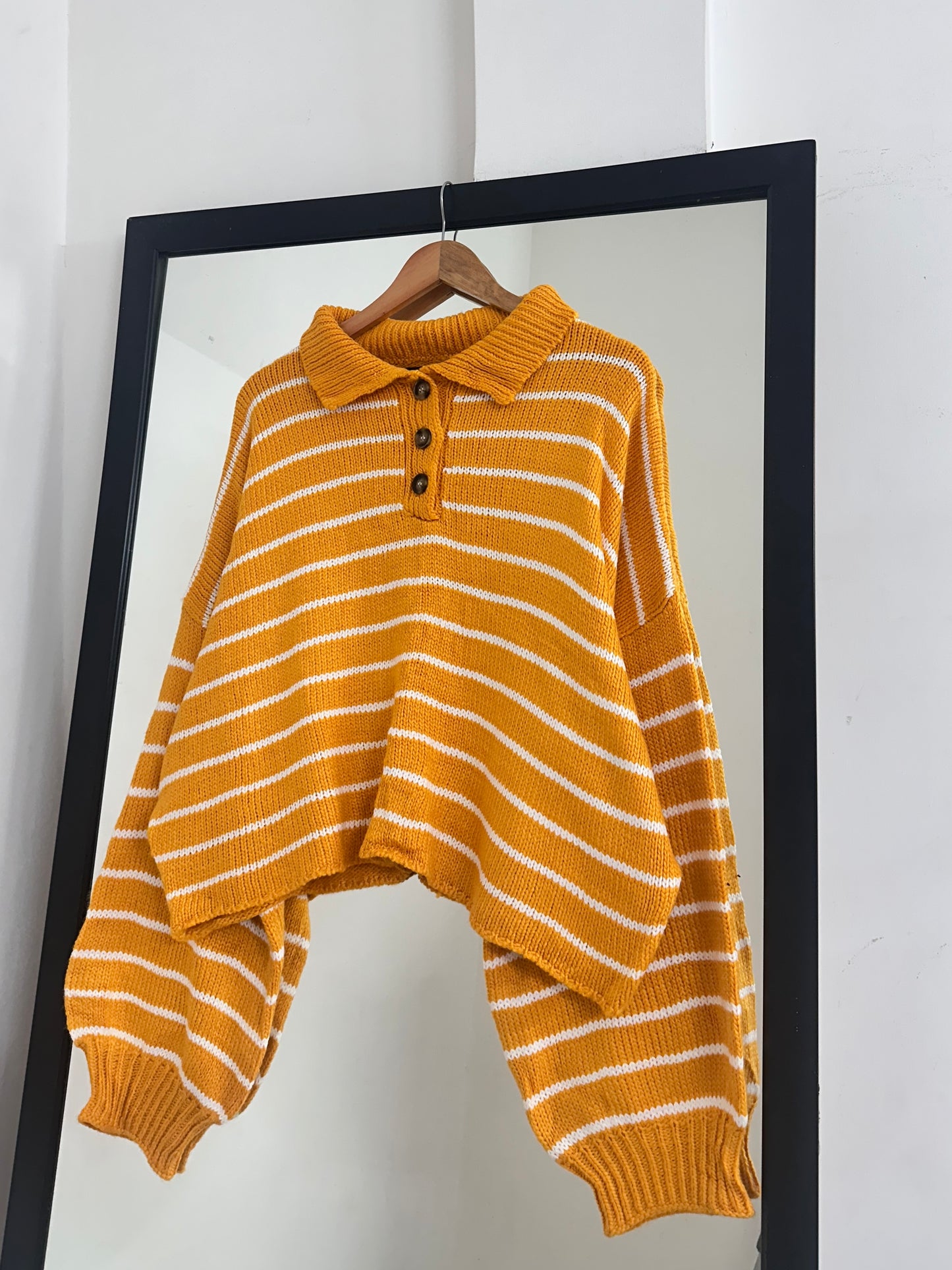 Yellow Stripe Collar