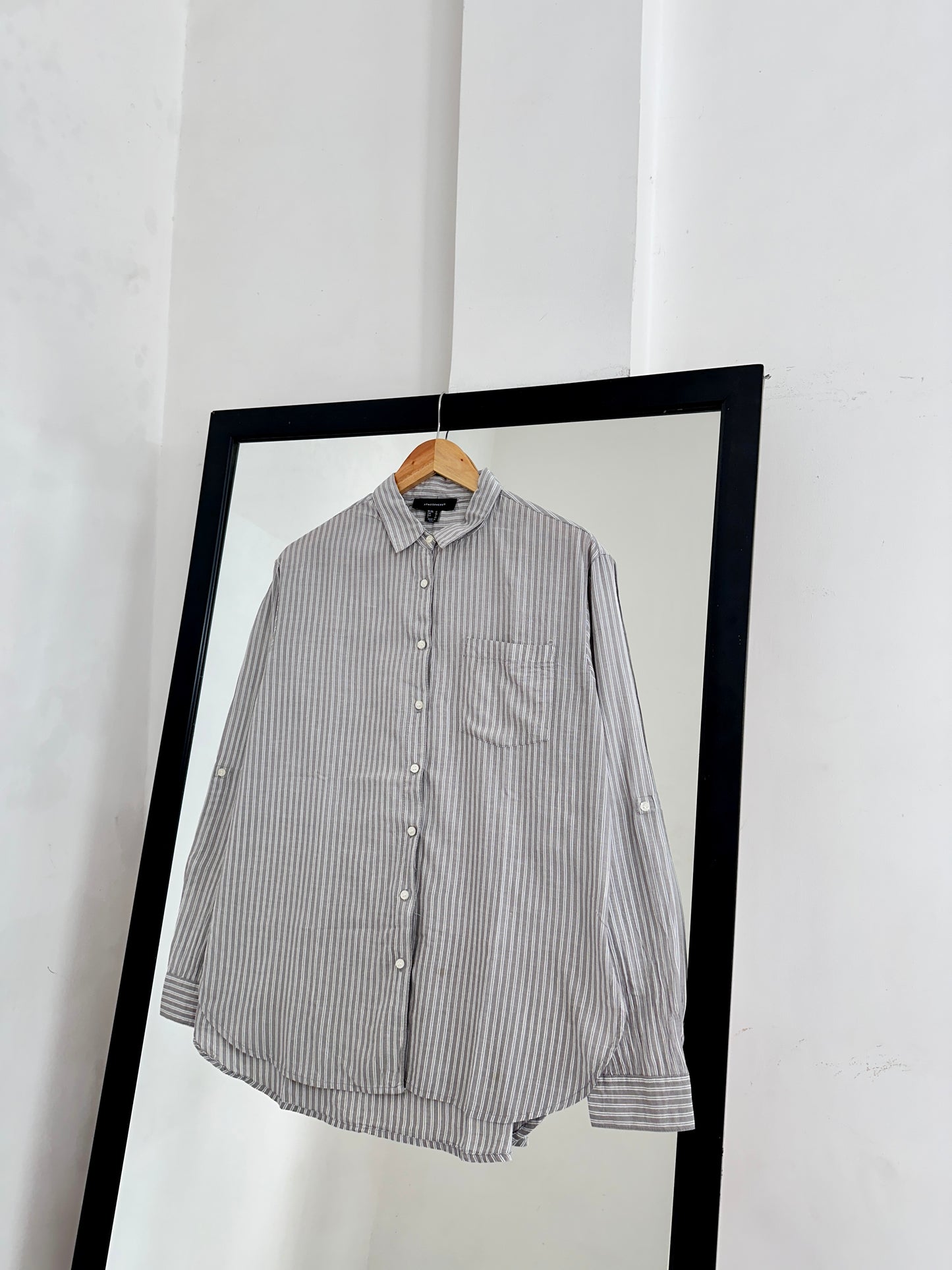 Grey Stripe Shirt