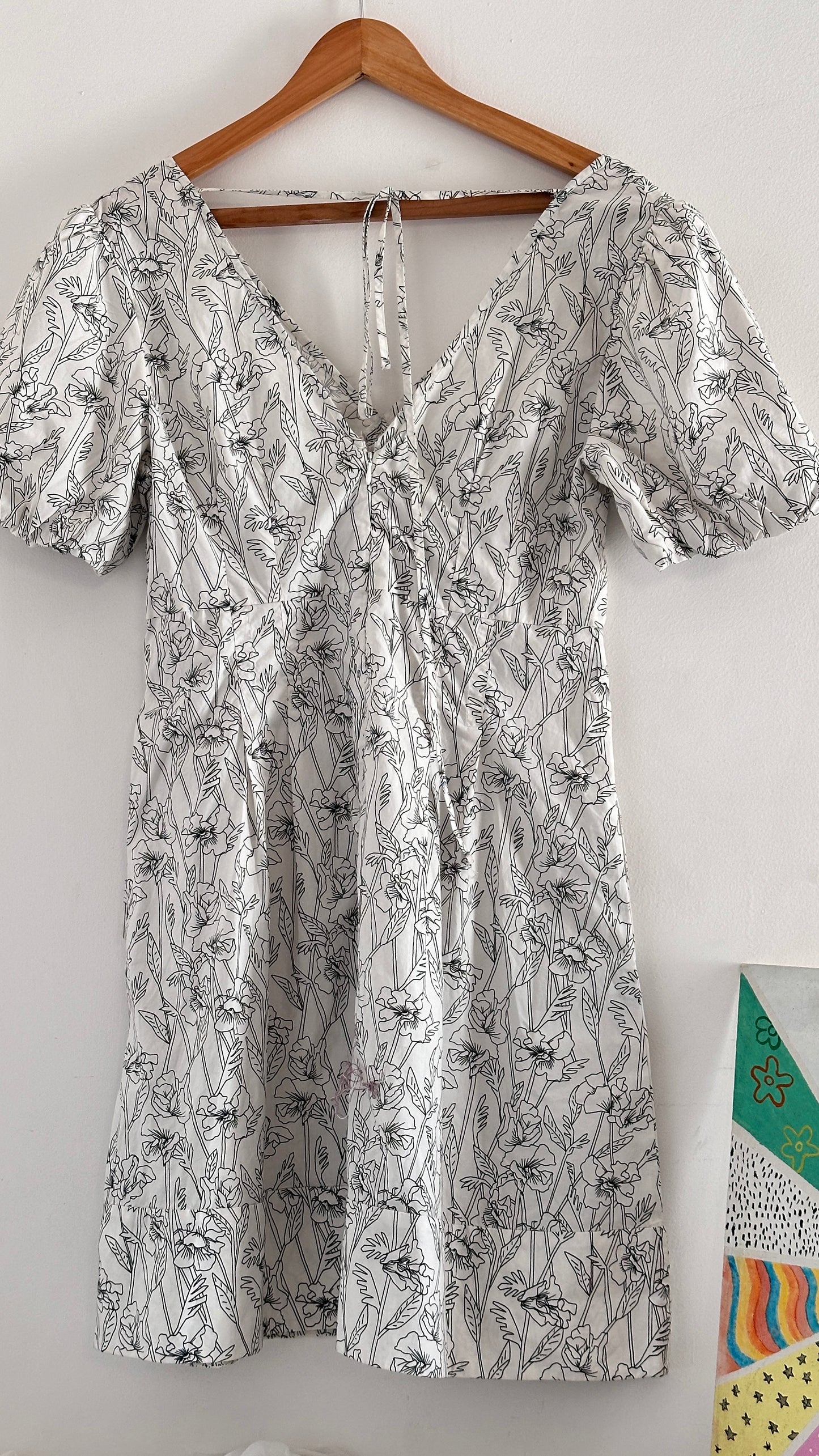 Black and White Dress