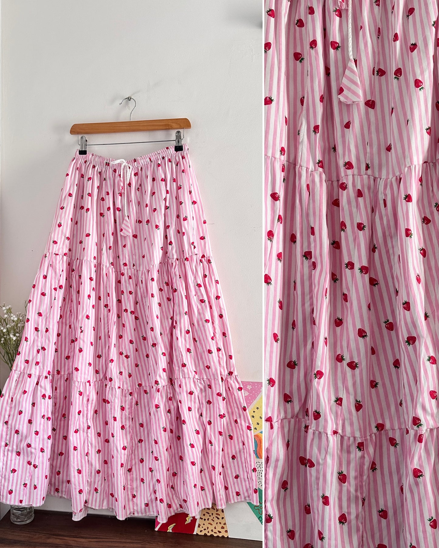 Pink Strawberry Skirt