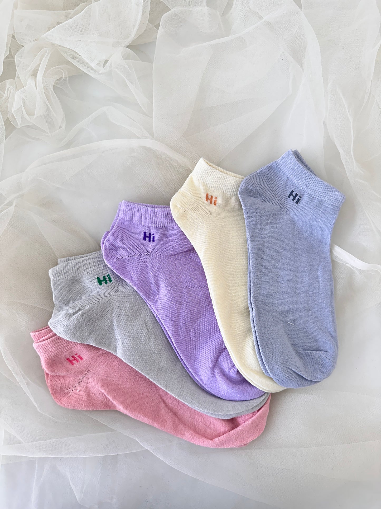 Hi Ankle Socks