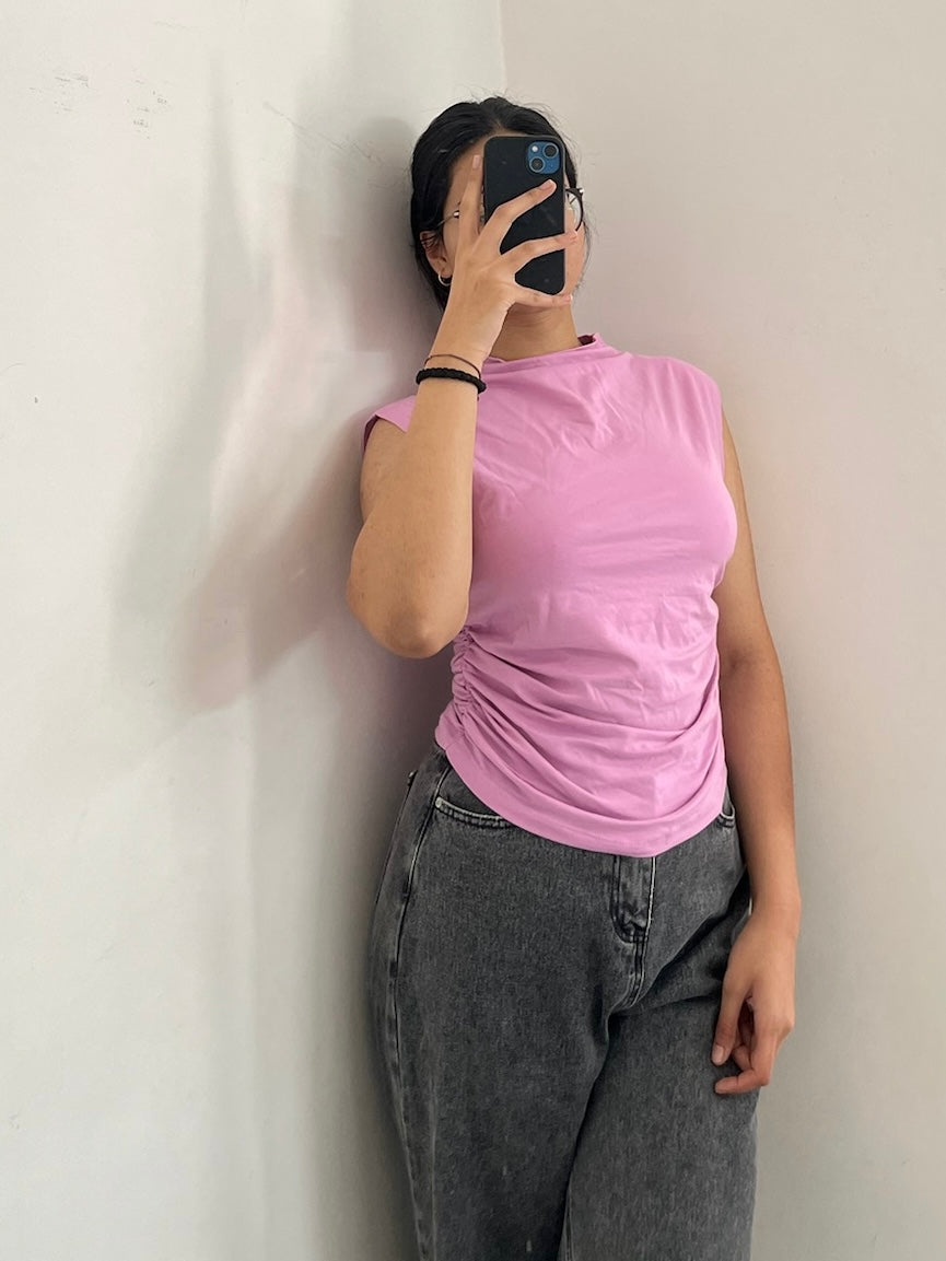 Lavender Blouse