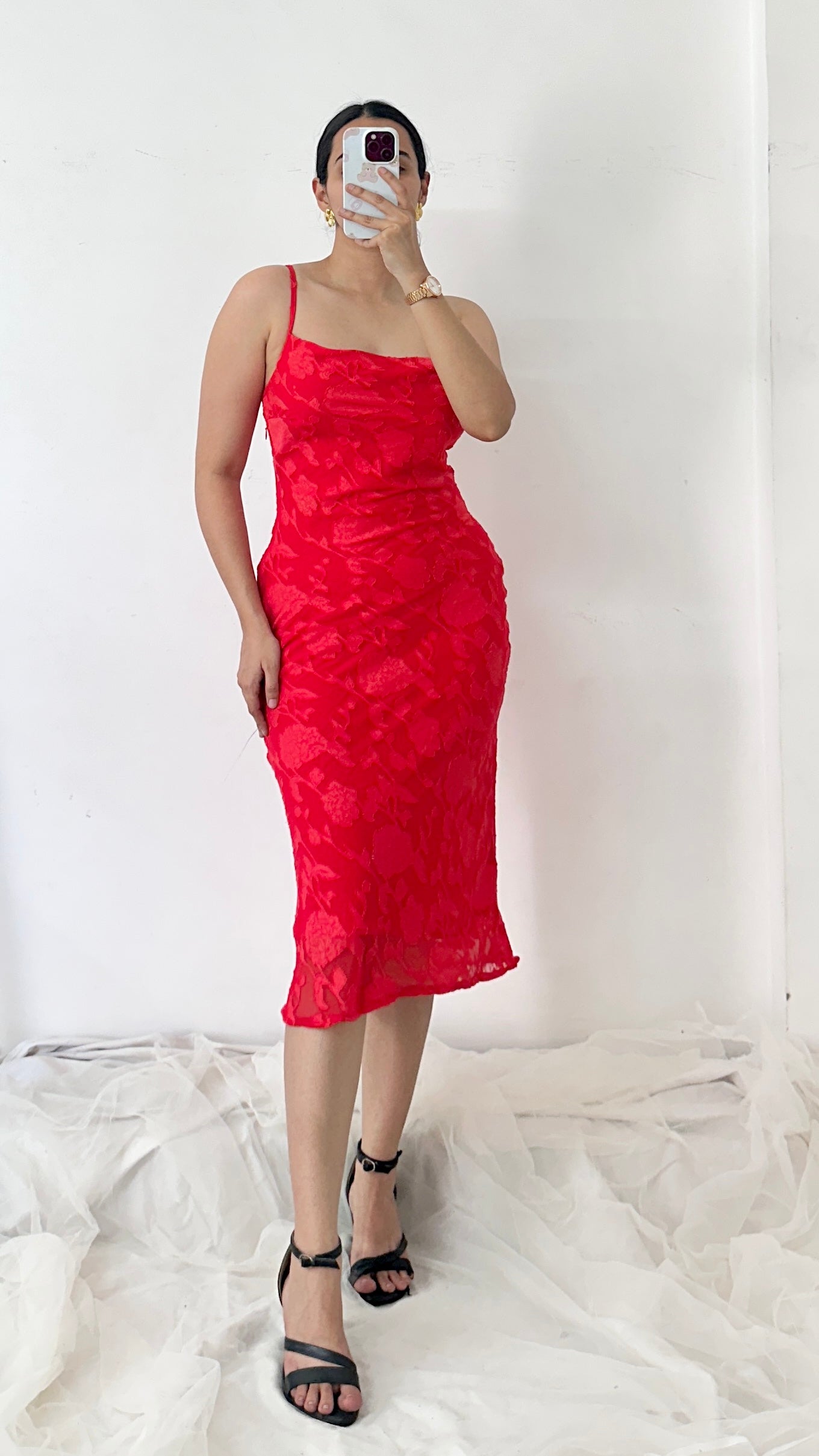 Red Dress Lace