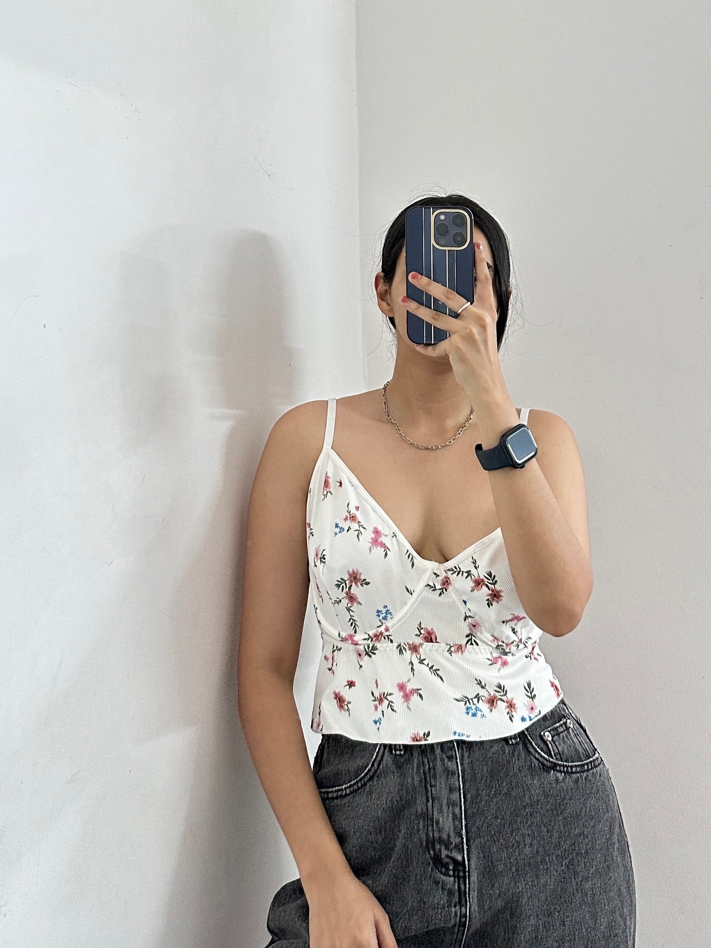 Floral Underbust top