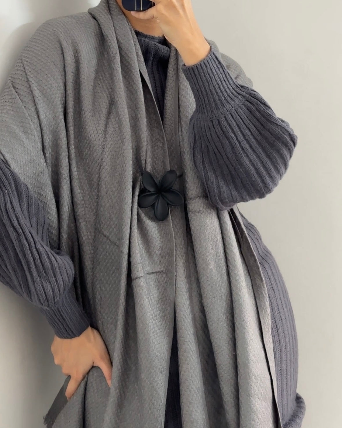 Grey Scarf