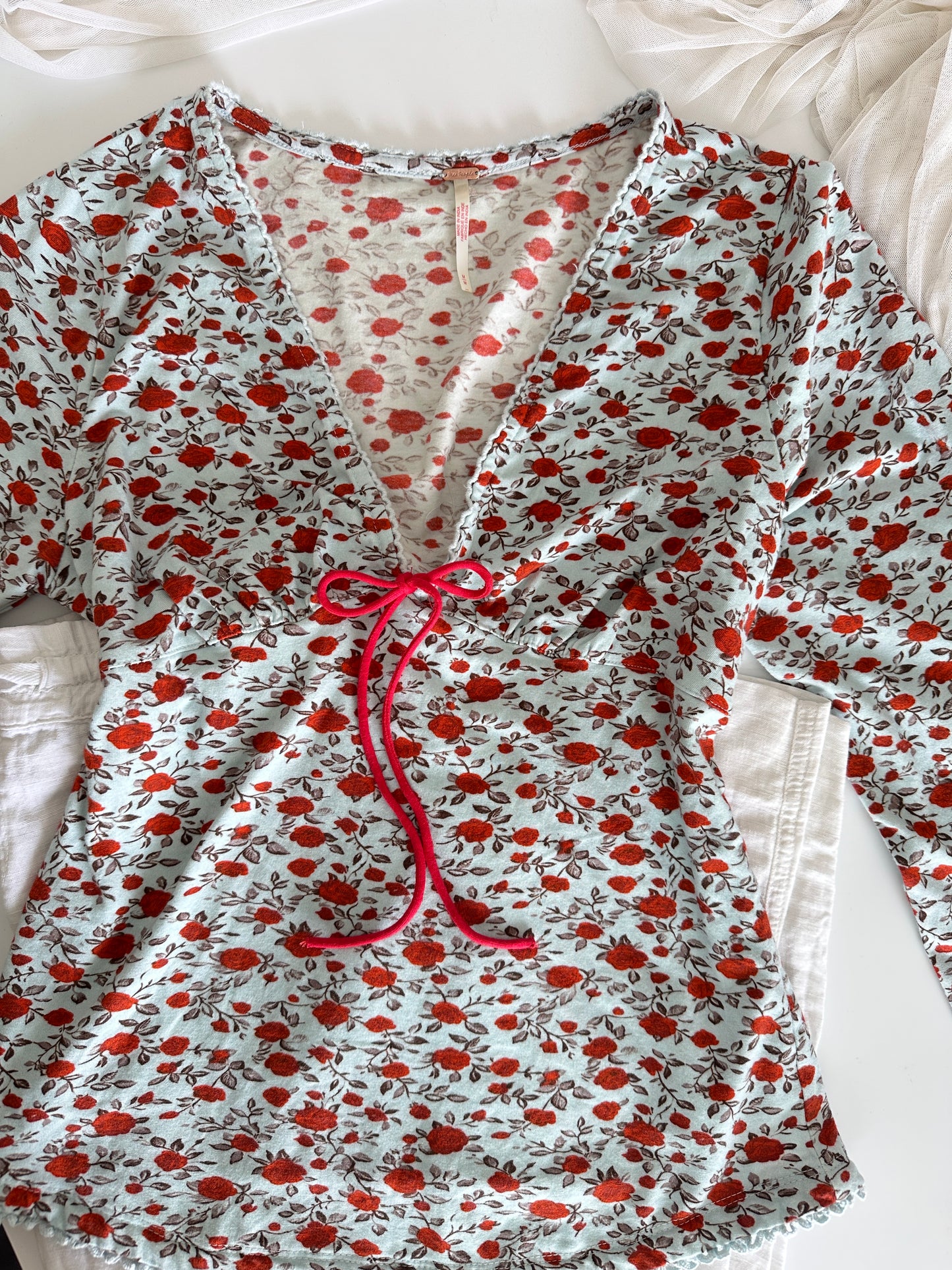 Rose Vintage Top