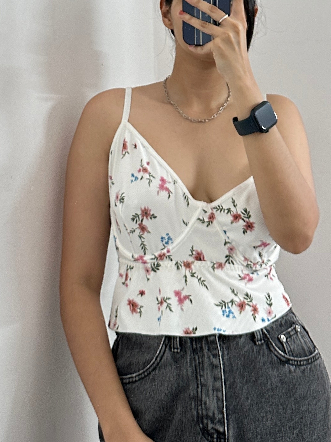 Floral Underbust top