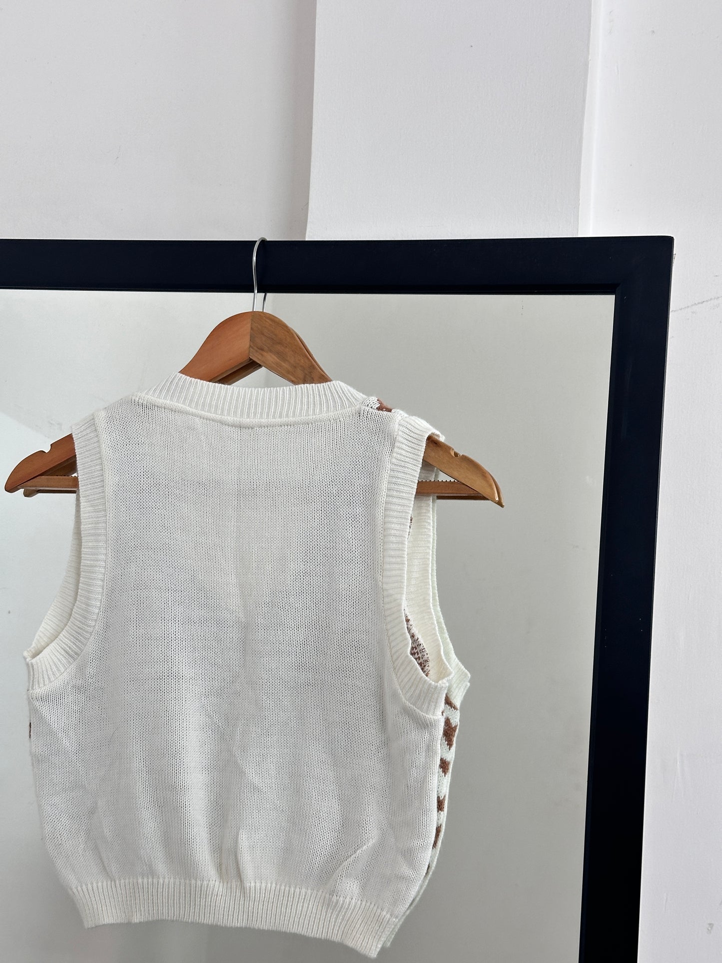 Brown Heart Vest