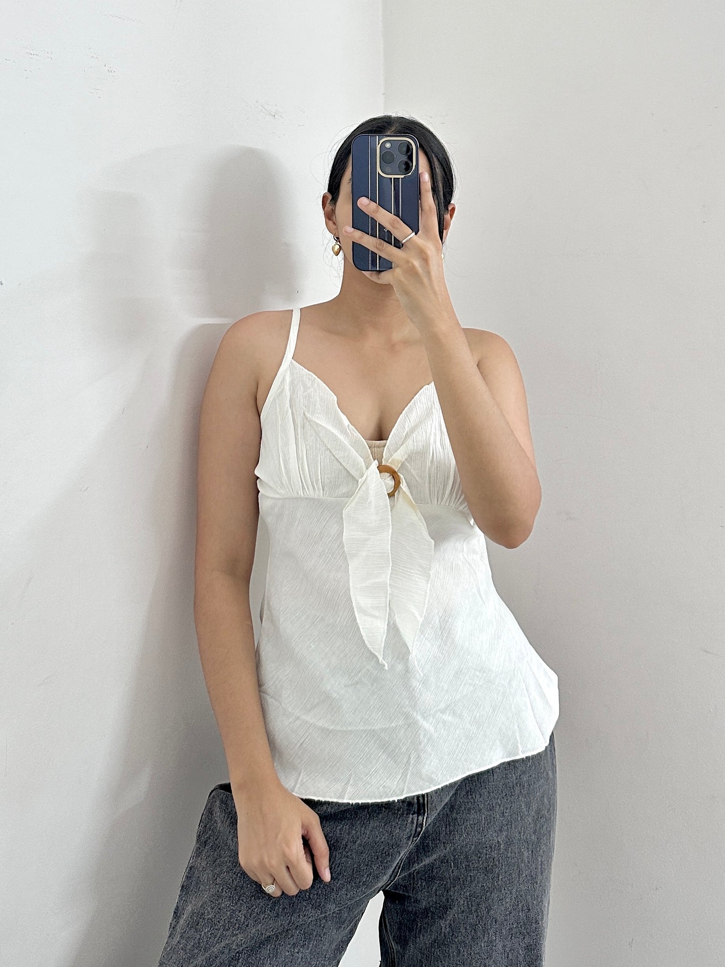 Front Tie Cami Top