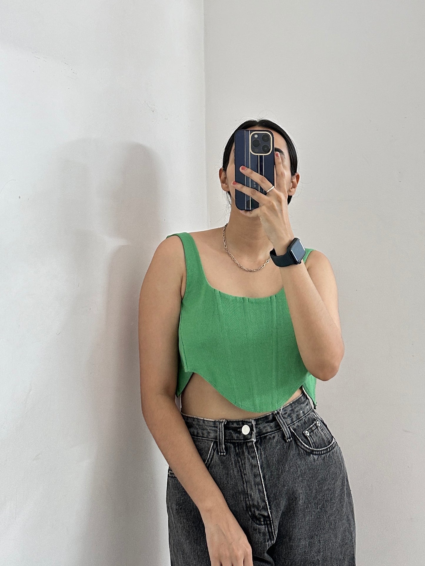 Green Corset PrincessPolly