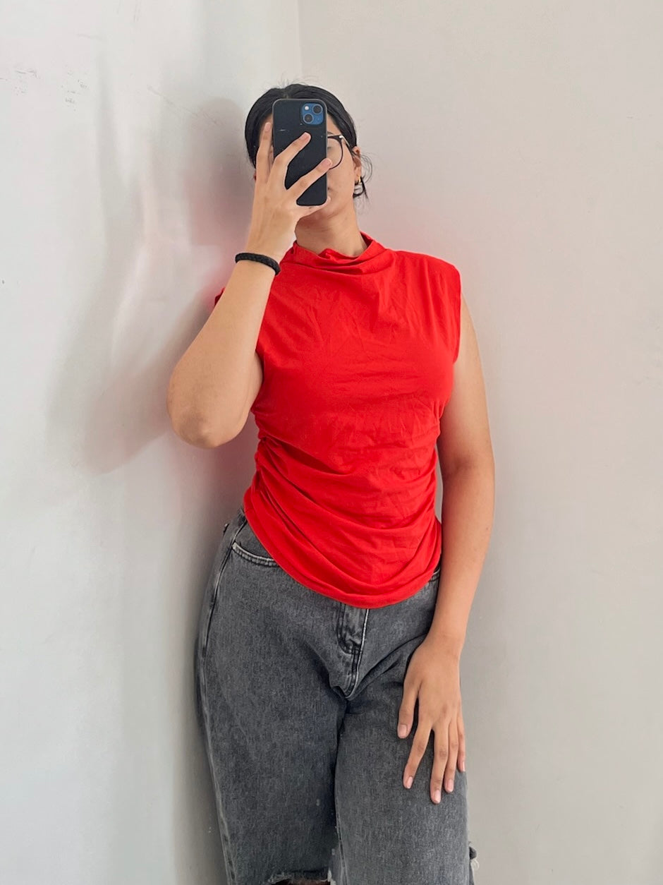 Red Blouse