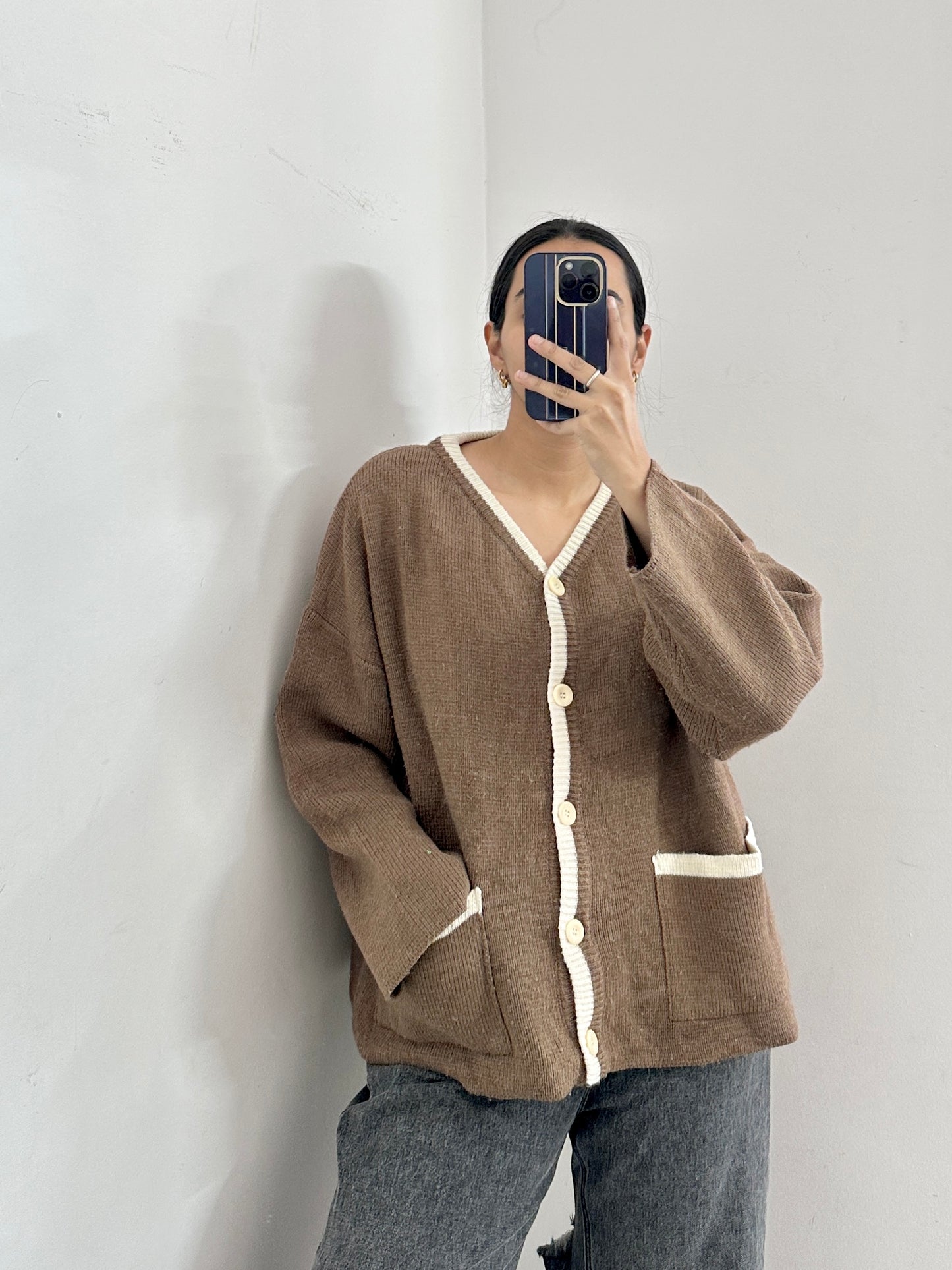 Brown Cardigan
