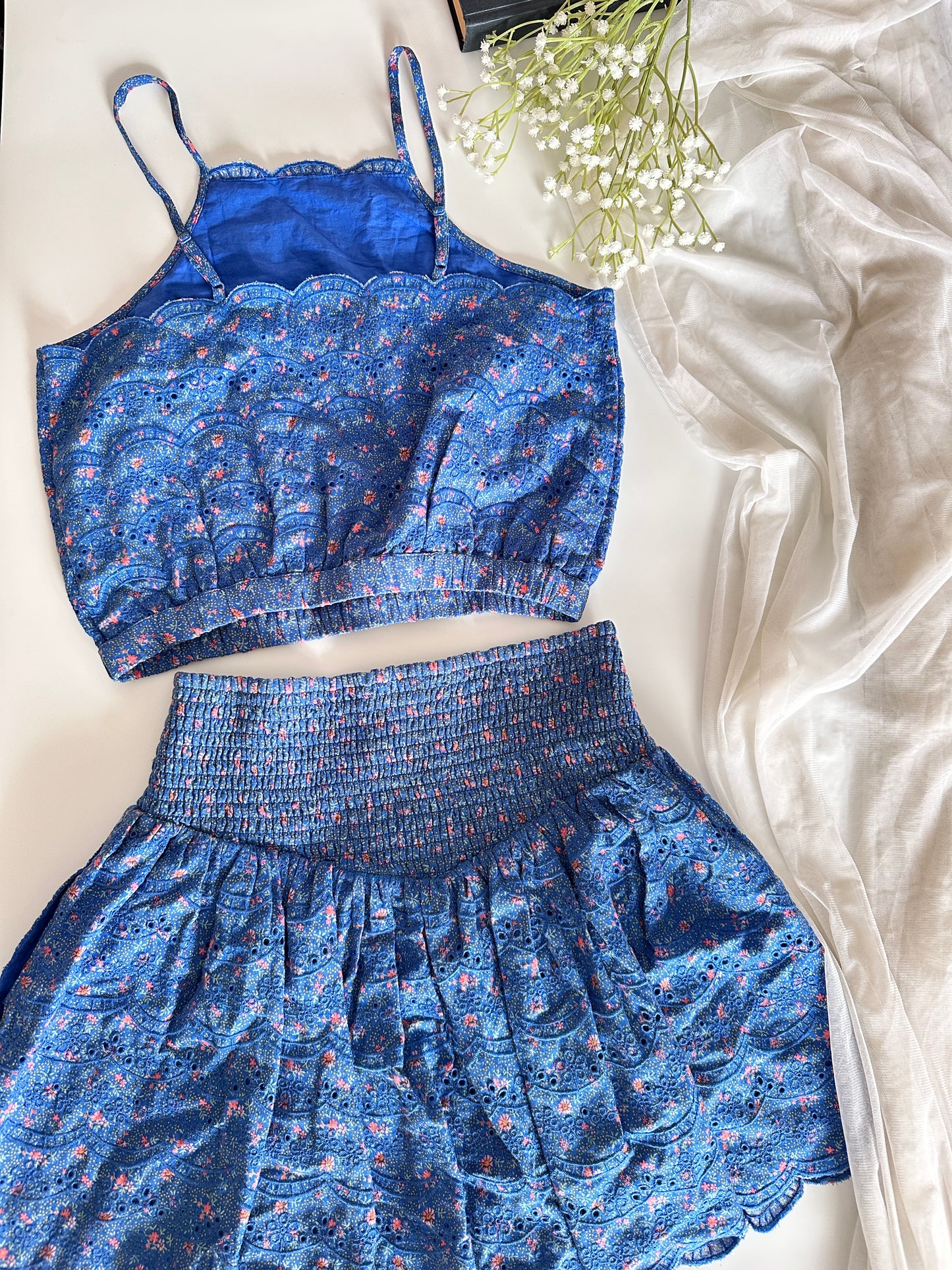 Blue co ord set