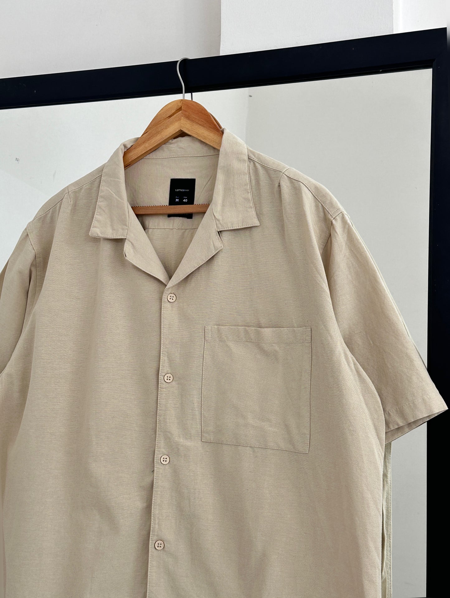 Khaki Linen Shirt
