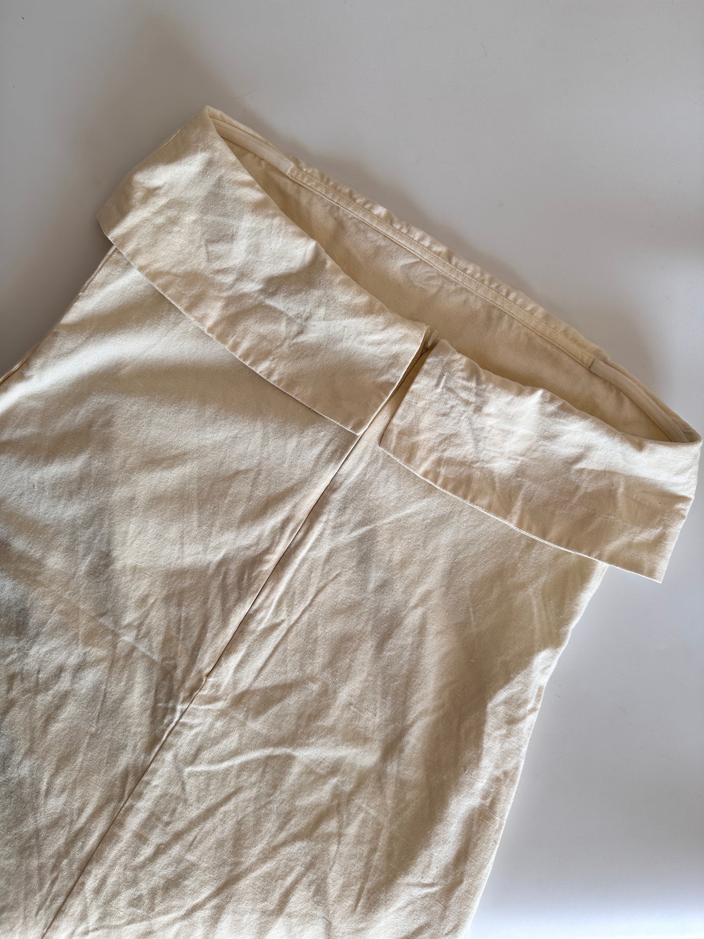 Cream Tube Dress