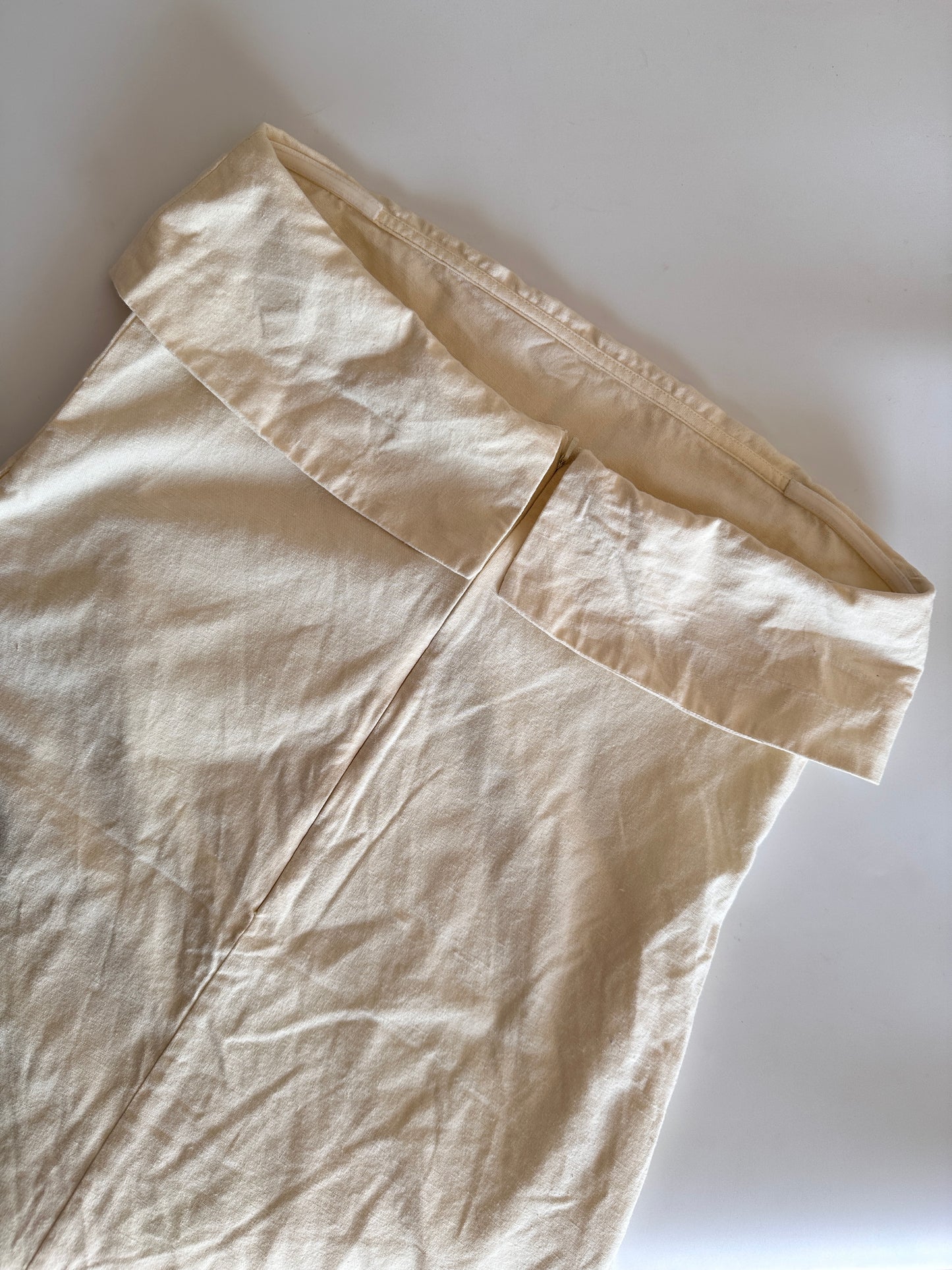 Cream Tube Dress