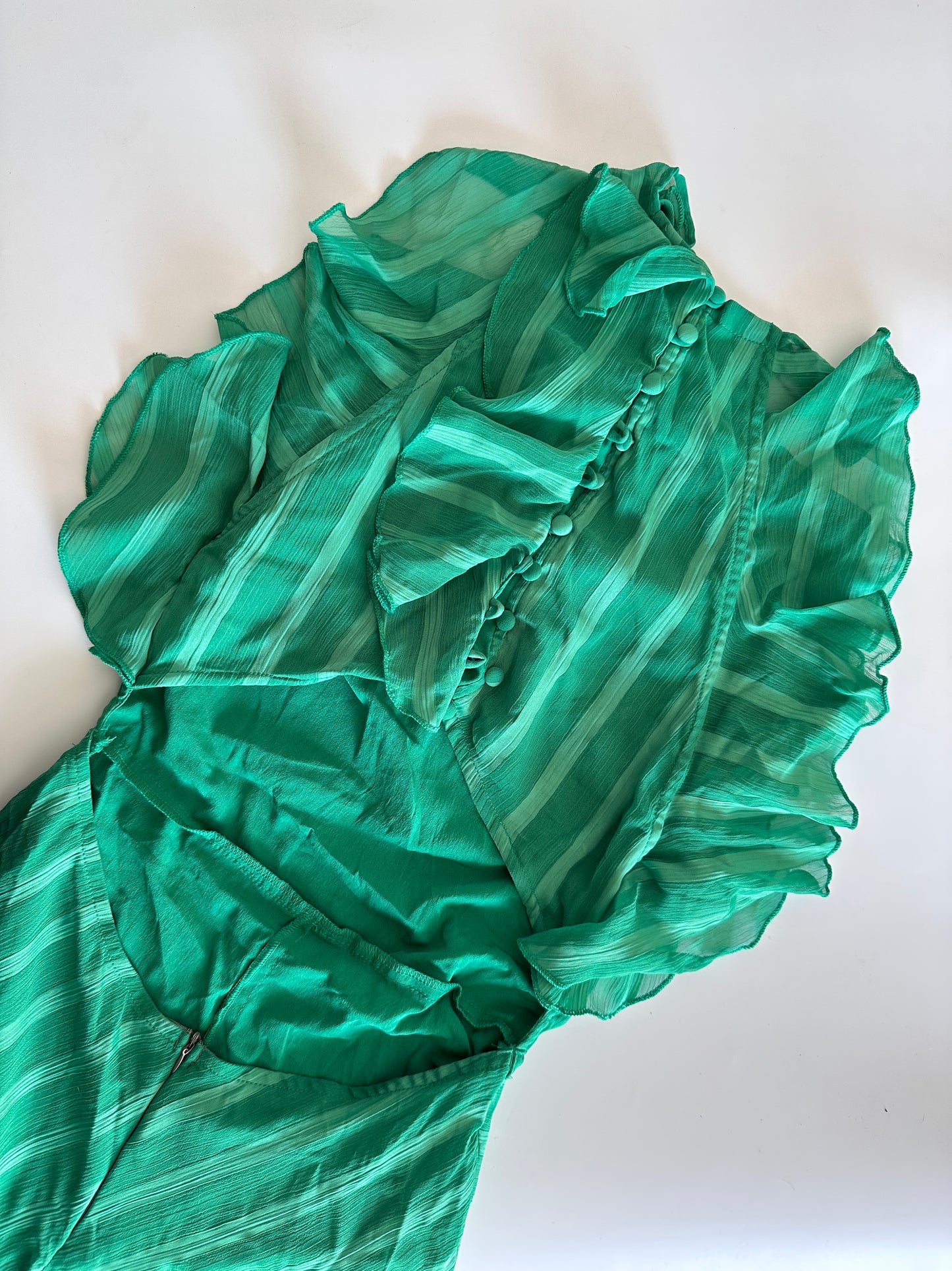 Green salsa dress