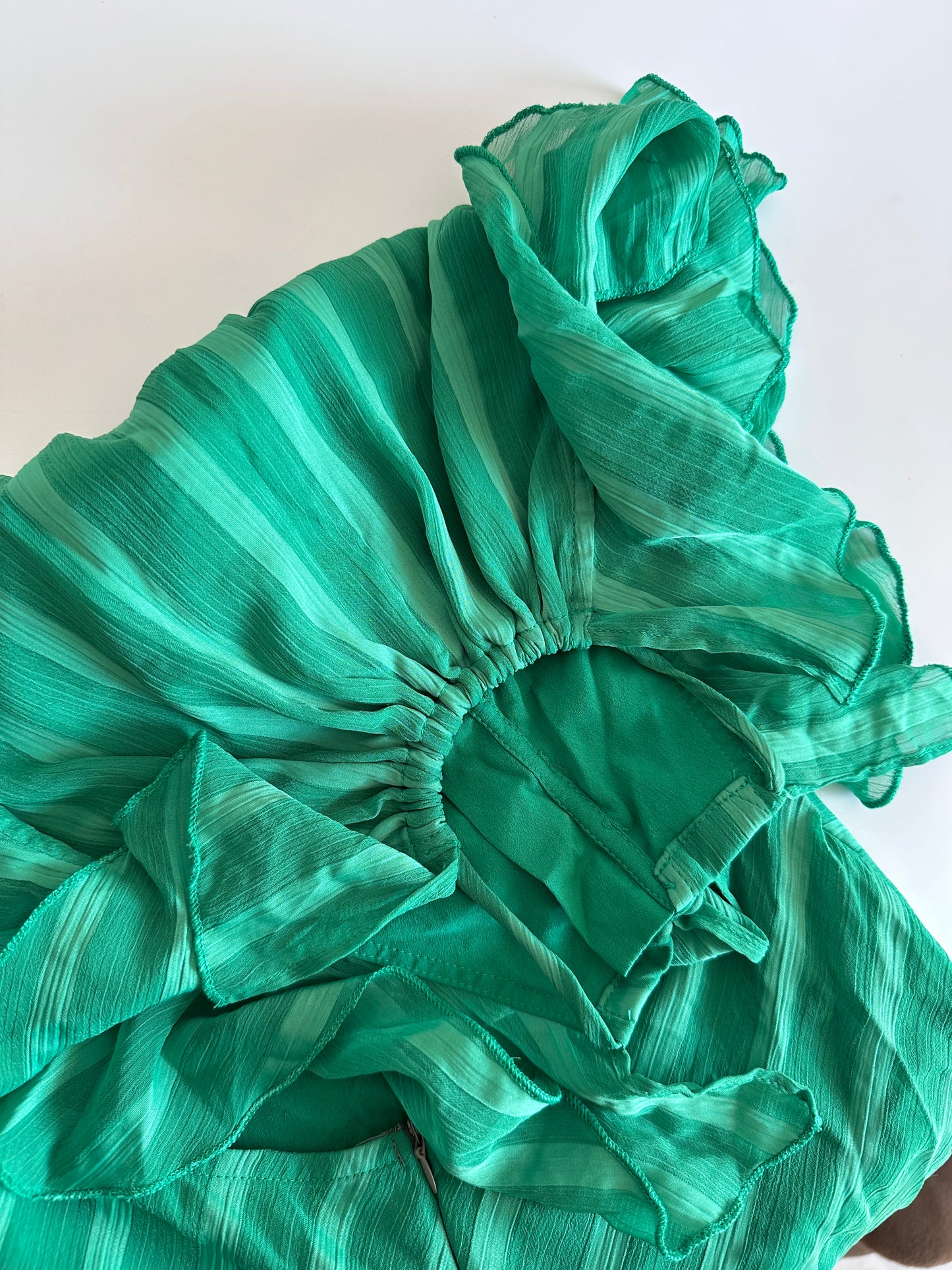 Green salsa dress