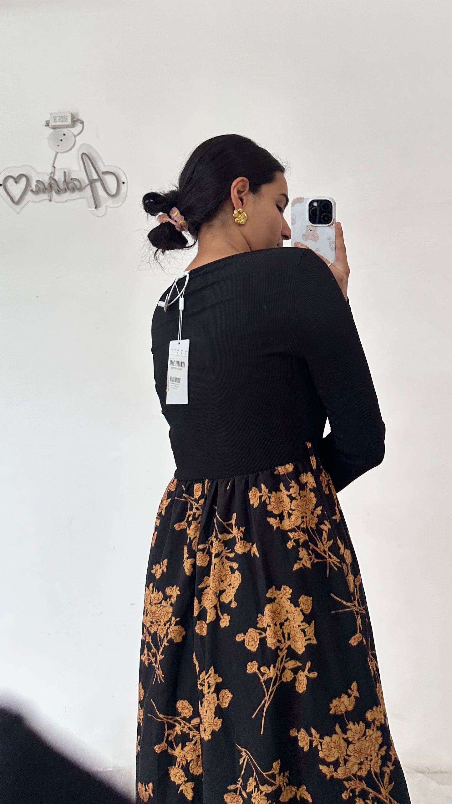 Black Flared Dress
