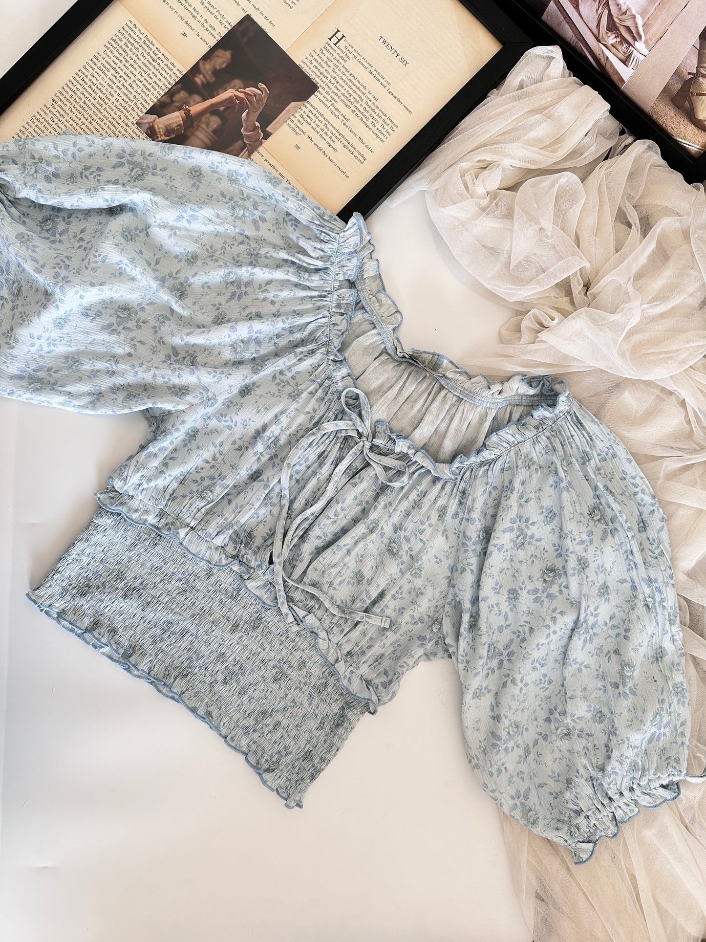Blue cotton