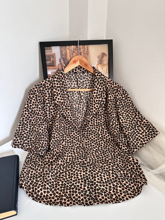 Heart Brown Shirt
