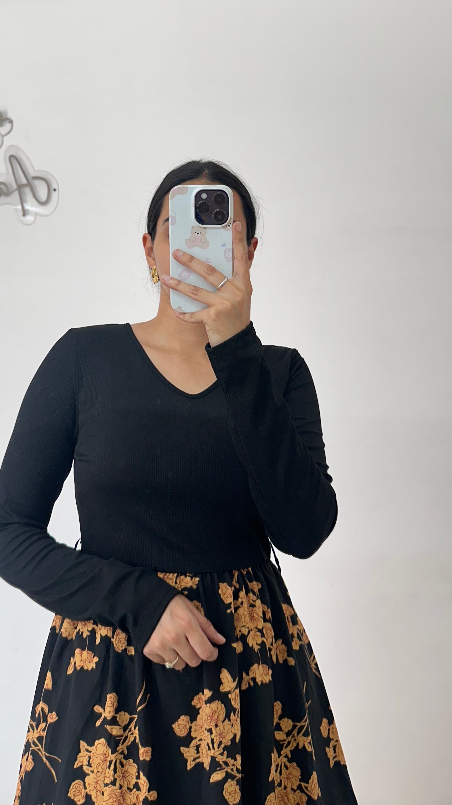 Black Flared Dress
