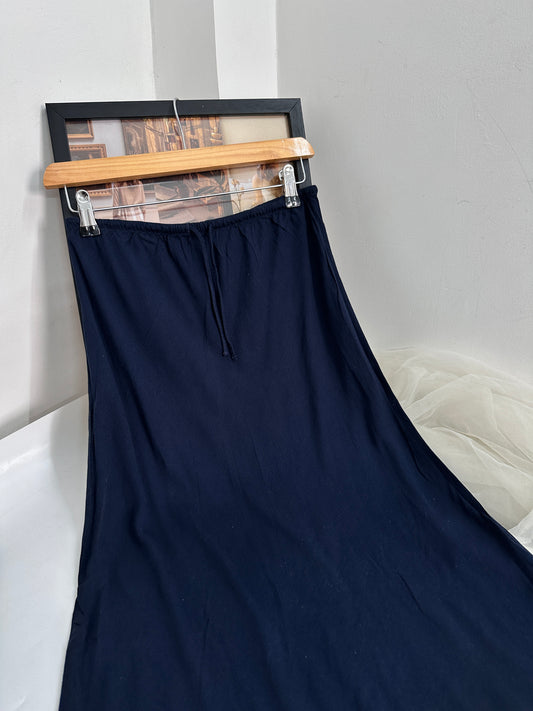 Navy blue Aline Skirt